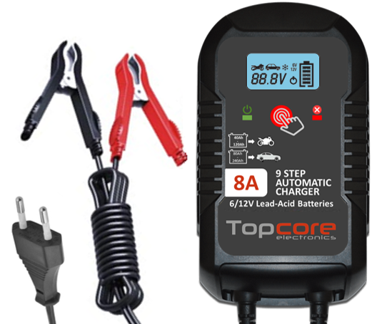 Topcore charger 8A
